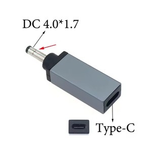Convertitore USB Type C a DC 4.0*1.7mm Adattatore di Alimentazione per Laptop Lenovo YOGA 510 710 MIIX5 <span class=keywords><strong>7000</strong></span> Air 12 13 Ideapad 320 - Product Image 6