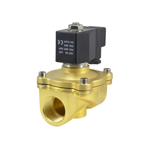 Válvulas Solenoides de Latón de Alta Eficiencia de 24 V, Normalmente Cerradas, Magnéticas de Cobre Forjado - Product Image 1