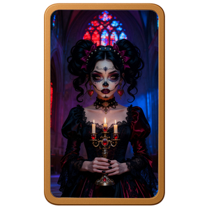 Barra de Cobre de 1 Onza, Metal de Cobre Puro .999, Color UV, Diseño de Payaso Sexy, Chica <span class=keywords><strong>Joker</strong></span>, Lingote - Product Image 1