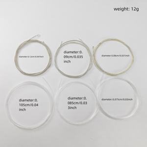 Cuerdas de Guitarra Clásica de 6 Cuerdas, de Cobre Puro y Nylon, con Núcleo de Nylon Compuesto Plateado y Embalaje Individual - Product Image 2