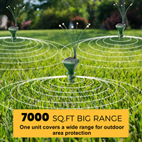 Répulsif Solaire Anti-Serpents et Taupes 2025 du Fabricant Original, Dernière Génération, pour Extérieur, Répulsif Anti-Écureuils, Répulsif Anti-Taupes pour Ferme avec Lumières de Jardin