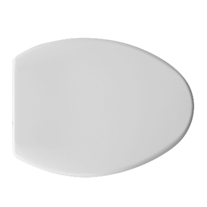 Asiento de Inodoro Termoestable Modelo D034 Forma 1 Blanco 48 cm de Largo 39 cm de Ancho - Product Image 1