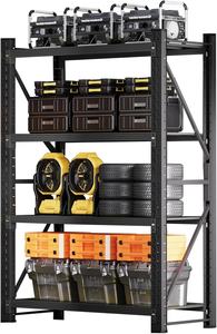 Étagères de stockage robustes de 300 kg à 1500 kg, étagères de stockage industrielles en acier à 4/5 niveaux avec étagères réglables - Product Image 6