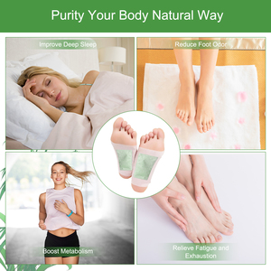 OEM té <span class=keywords><strong>verde</strong></span> desintoxicación pie parche 20 piezas pie desintoxicación parches para una Buena relajación dormir cuidado personal - Product Image 5