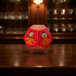 Jeu de dés de Noël en plastique vert, cadeau de fête, échange de cadeaux, balle du Chaos, thème Elfe, souvenir de fête - Product Image 4