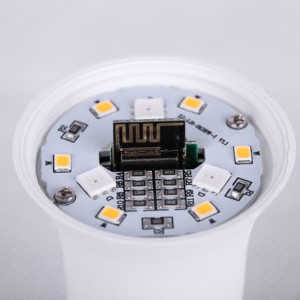 Đèn Âm Nhạc E27 A60 9W 110V Đèn Điều Khiển Từ Xa Đèn <span class=keywords><strong>Led</strong></span> <span class=keywords><strong>Wifi</strong></span> Có Thể Điều Chỉnh Độ Sáng Màu <span class=keywords><strong>RGB</strong></span> Alexa Bóng Đèn Thông Minh, Đèn Thông Minh - Product Image 2