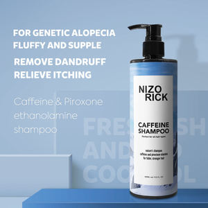 Champú al por mayor con cafeína <span class=keywords><strong>para</strong></span> el crecimiento del <span class=keywords><strong>cabello</strong></span> y anticaída, 400ml, limpiador fortalecedor con piroctona olamina, marca privada, a granel - Product Image 3