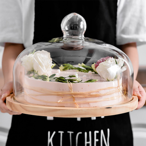 Trasporto <span class=keywords><strong>di</strong></span> goccia trasparente piatto <span class=keywords><strong>di</strong></span> torta <span class=keywords><strong>copertura</strong></span> <span class=keywords><strong>di</strong></span> vetro tè pomeridiano piatto <span class=keywords><strong>di</strong></span> frutta dessert snack pane prova cupola piatto <span class=keywords><strong>di</strong></span> torta <span class=keywords><strong>di</strong></span> frutta in legno - Product Image 5