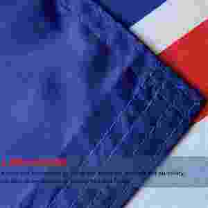 Drapeau écossais 2x3 pieds Union Jack Euro 2024 Croix de Saint-André Bleue avec un X Blanc Imperméable pour automobile - Product Image 6
