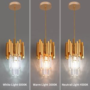 定制现代水晶吊灯金色悬挂餐厅照明天花板照明吊灯吊灯 - Product Image 1