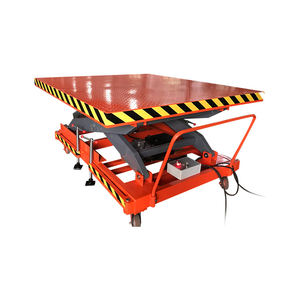 उच्च गुणवत्ता वाले फिक्स्ड हाइड्रोलिक लिफ्टिंग प्लेटफॉर्म इलेक्ट्रिक-संचालित 1000 किलोग्राम भार एल्यूमीनियम मिश्र धातु स्टील निर्माण कम ऊंचाई - Product Image 1