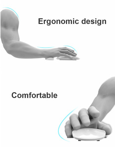 Miếng Đệm Cổ Tay Chuột Công Thái Học Bằng Silicon Thiết Kế Mới Miếng Đệm Tựa Cổ Tay Tay Trái, Miếng Lót Để Bàn Tay Chuột In Tùy Chỉnh - Product Image 4
