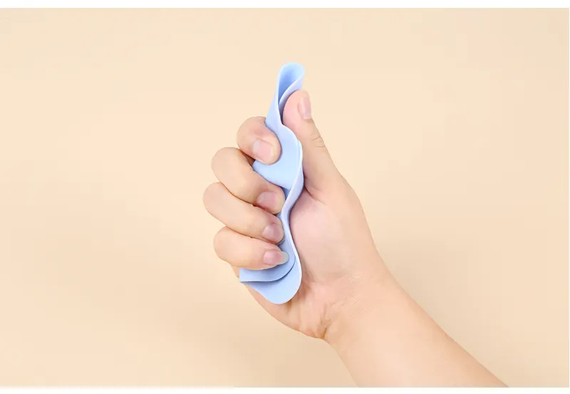Silicone anti-moisture sleeves face wash wrist strap wash cuffs water-blocking hand wash ring