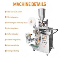 Machine d'emballage automatique de sachets de thé à immersion, pour sachets de thé en papier filtre avec ficelle et étiquette – Offre Spéciale