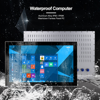 PC industriel embarqué OEM 21,5 pouces, 12e génération I3 I5 I7 DDR5, étanche IP69K, large plage de températures