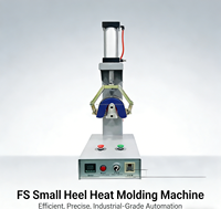 Machine de moulage de la pointe des chaussures de type FS Mini avec composants de moteur principaux 220V Garantie 1 an