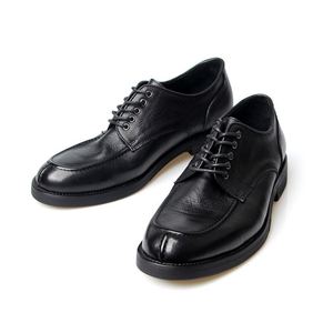 Mocassins Oxford à lacets pour hommes, bout carré, en cuir véritable, légers, respirants, antidérapants, pour le bureau et les occasions formelles - Product Image 4