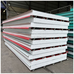 Panel Sándwich <span class=keywords><strong>de</strong></span> Acero Aislado Acústicamente <span class=keywords><strong>de</strong></span> 50 mm con Aislamiento <span class=keywords><strong>de</strong></span> Poliuretano y Espuma EPS para Pared - Product Image 5