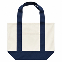 Bolsa de Lona Resistente con Bolsillos con Cremallera, Gran Capacidad, para Llevar al Hombro, para Compras, Viajes, Logotipo Personalizado, Venta al Por Mayor