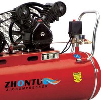 Compresseur d'air portable miniature à moteur industriel, 220v, 50L, 80L, 100L, réservoir avec roues