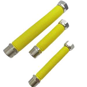 צינור מחבר גלי נירוסטה גלי נירוסטה גמיש צינור מתכת 9001 ISO מוסמך 1/2 '4' חוט + פלדה - Product Image 2