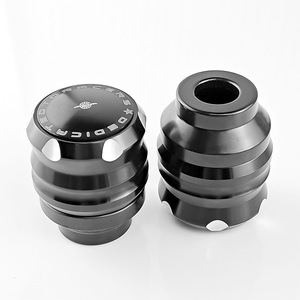 Protector de Horquilla Delantera para Motocicleta Qiangye, Negro, Aleación de Aluminio CNC, Absorción de Impactos - Product Image 4