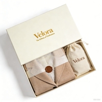 Boîte d'emballage pour vêtements en carton beige biodégradable de haute qualité avec logo personnalisé imprimé, tiroir coulissant