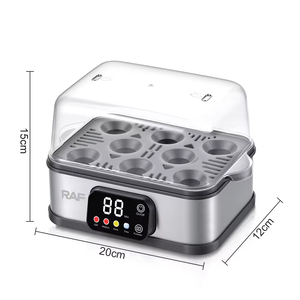 หม้อต้มไข่ไฟฟ้า 300W สำหรับไข่ได้สูงสุด 8 ฟอง พร้อมหน้าจอดิจิตอล ใช้งานง่าย ป้องกันความร้อนเกิน สำหรับใช้ในบ้าน - Product Image 4