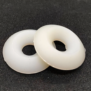 <span class=keywords><strong>Rondelle</strong></span> <span class=keywords><strong>conique</strong></span> en nylon pleine, standard DIN M3-M8, à embase fraisée, concave-convexe, isolante - Product Image 4