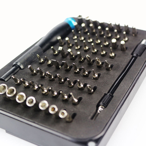 Juego de destornilladores 76 en <span class=keywords><strong>1</strong></span> Kit de herramientas de reparación Puntas de destornillador de precisión con bolsa portátil para teléfono/consola de juegos/tableta - Product Image 5