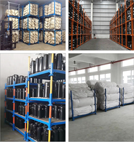 Industrie du tissu Entrepôt utilisé Grandes poteaux en acier empilables Palettes de palettes Casseroles à poteaux de stockage empilables en métal