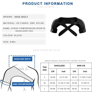 Support d'épaule à <span class=keywords><strong>double</strong></span> compression réglable - Product Image 6