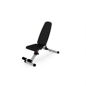 Banco de pesas para entrenamiento en casa, equipo de fuerza plegable y ajustable, marco de acero de aleación unisex, acolchado de PU - Product Image 1