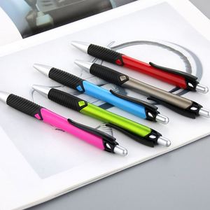 Manufacturers Hot Press Plastic Ballpoint Pen Office Signature Pen Smooth Writing Can Be Customized LOGO - Product Image 6