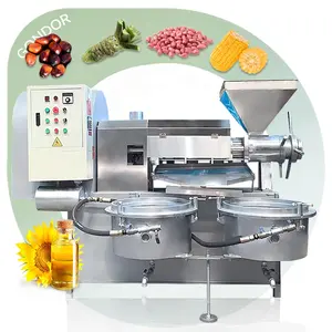 Soybean Sunflower Extractor Mini Soybean Process Oil Extruder Machine for Seed