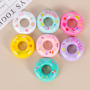 Et anneau <span class=keywords><strong>de</strong></span> natation <span class=keywords><strong>de</strong></span> canard Cartoon Handmade DIY Cream Glue Homemade Mobile Shell Patch Hairpin Jewelry Resin Toys Blind Bags - Product Image 1