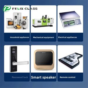 Felix Glass Waterproof Coated Medical <b>Touch</b> <b>Screen</b> Display Cover Glass - Product Image 2