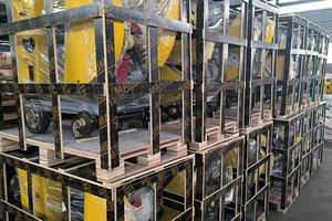 Marche derrière l'asphalte sol route utilisé scie machine coupe-béton - Product Image 3