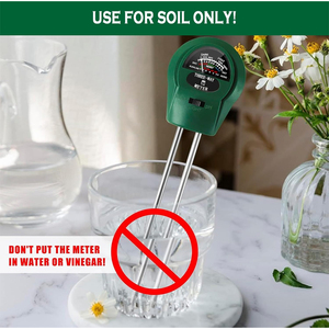 3-trong-1 đất phân tích độ ẩm Detector chất lượng pH Giá trị phát hiện trong chậu nước đo độ ẩm cho nhà kính, trang trại - Product Image 6