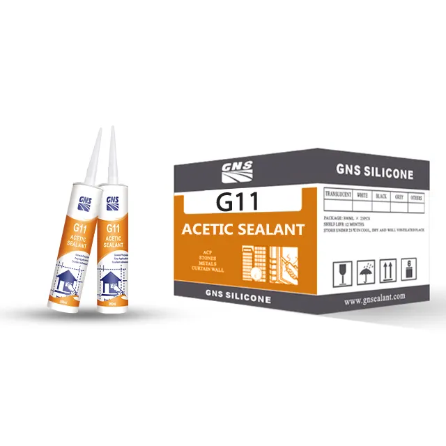 GNS G11 eine komponente silikon-dichtstoff essigsäure klar für glas