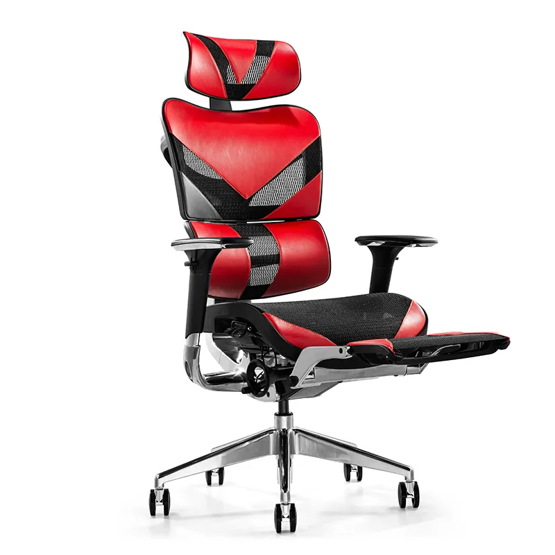 Game Office Chair Gaming Leather Racing Gaming Chair For PC Computer Game 1 Piece Office Furniture Contemporary Mesh 5 Years