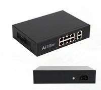 Kit de Envío Gratuito USD5004 = 4 Cámaras PTZ con Zoom 30X y Seguimiento IA a 4K60FPS + Controlador PTZ con Pantalla Táctil + Mezclador de Video + Interruptor PoE