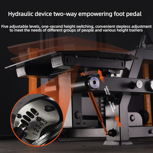Equipo de Fitness Comercial Completo: Máquina de Elevación de Talones de Acero y Hierro, Máquina de Abducción/Abducción de Piernas, Máquina de Tríceps - Product Image 4