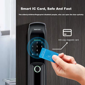 ล็อคอัจฉริยะ S921 Tuya รหัสผ่านแอป Tuya สมาร์ทล็อค WiFi ดิจิตอลประตูล็อคด้วยลายนิ้วมือ QL-S921 WiFi ELEC - Product Image 5