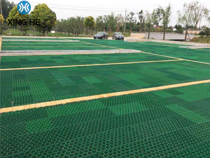 Nouveau matériau en plastique HDPE noir, vert et blanc, grille alvéolée pour pavés de gazon, drainage extérieur et pavés de voies d'accès - Product Image 6