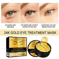 EELHOE OEM ODM OBM Vente en gros 8x4cm Masque pour les yeux hydratant doux, améliorant l'élasticité et la douceur