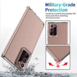 Funda para Teléfono <span class=keywords><strong>Samsung</strong></span> Galaxy <span class=keywords><strong>Note</strong></span> <span class=keywords><strong>20</strong></span> <span class=keywords><strong>Ultra</strong></span> 5G <span class=keywords><strong>Note</strong></span> <span class=keywords><strong>20</strong></span> Plus, Protección Antigolpes en las 4 Esquinas - Product Image 6