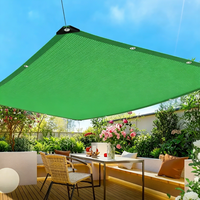 Résistant aux UV, œillets renforcés, durable pour l'ombrage extérieur des cours et des jardins |   Filet d'ombrage en HDPE