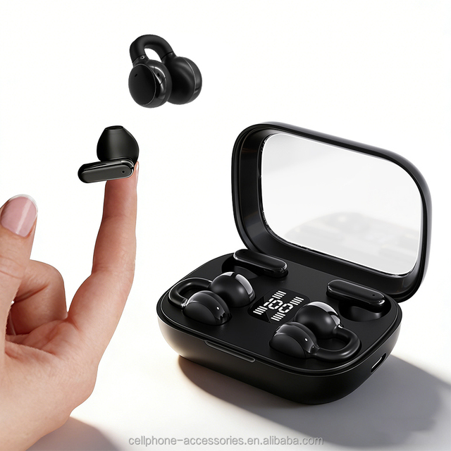 For 5.4 True Wireless Earbuds JL Chipset IPX4 Waterproof 200mAh Charging Case Digital LED Display Type-C Fast Charging