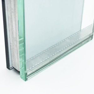 Panneaux de <span class=keywords><strong>verre</strong></span> isolant à <span class=keywords><strong>double</strong></span> <span class=keywords><strong>vitrage</strong></span> <span class=keywords><strong>sur</strong></span> <span class=keywords><strong>mesure</strong></span>, <span class=keywords><strong>verre</strong></span> trempé incurvé à faible émissivité pour rampes d'escalier, utilisation dans les bâtiments - Product Image 2